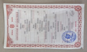 FOTO // O moldoveancă a fost prinsă în România cu un certificat de căsătorie fals